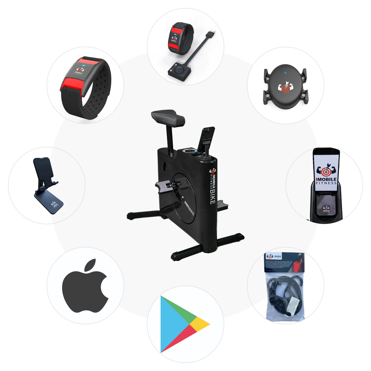 IMF — Fitness Bike+Included accessories